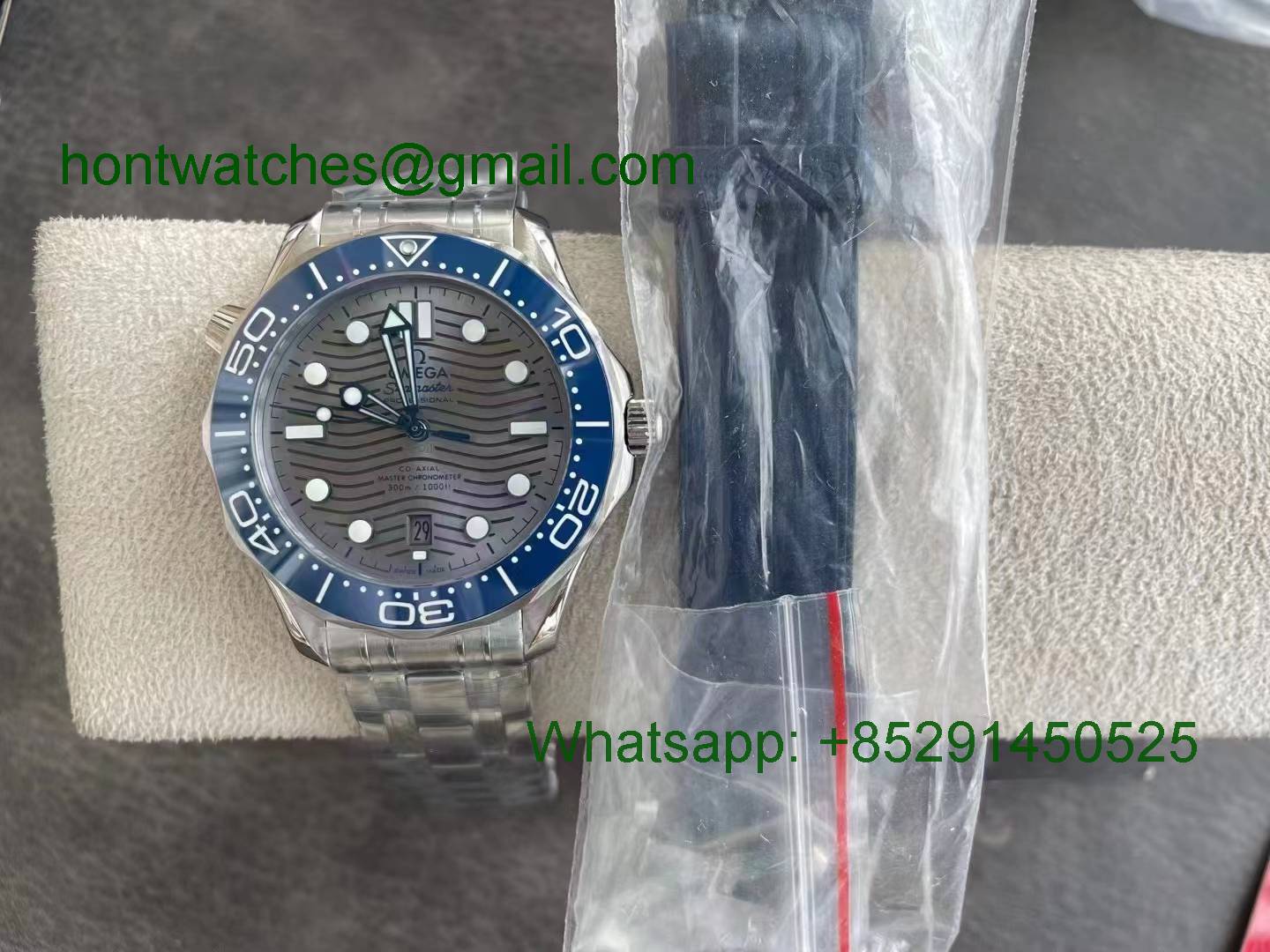 Replica OMEGA Seamaster Diver 300M VSF 1:1 Best Gray Dial V2 Hontwatch Wholesale