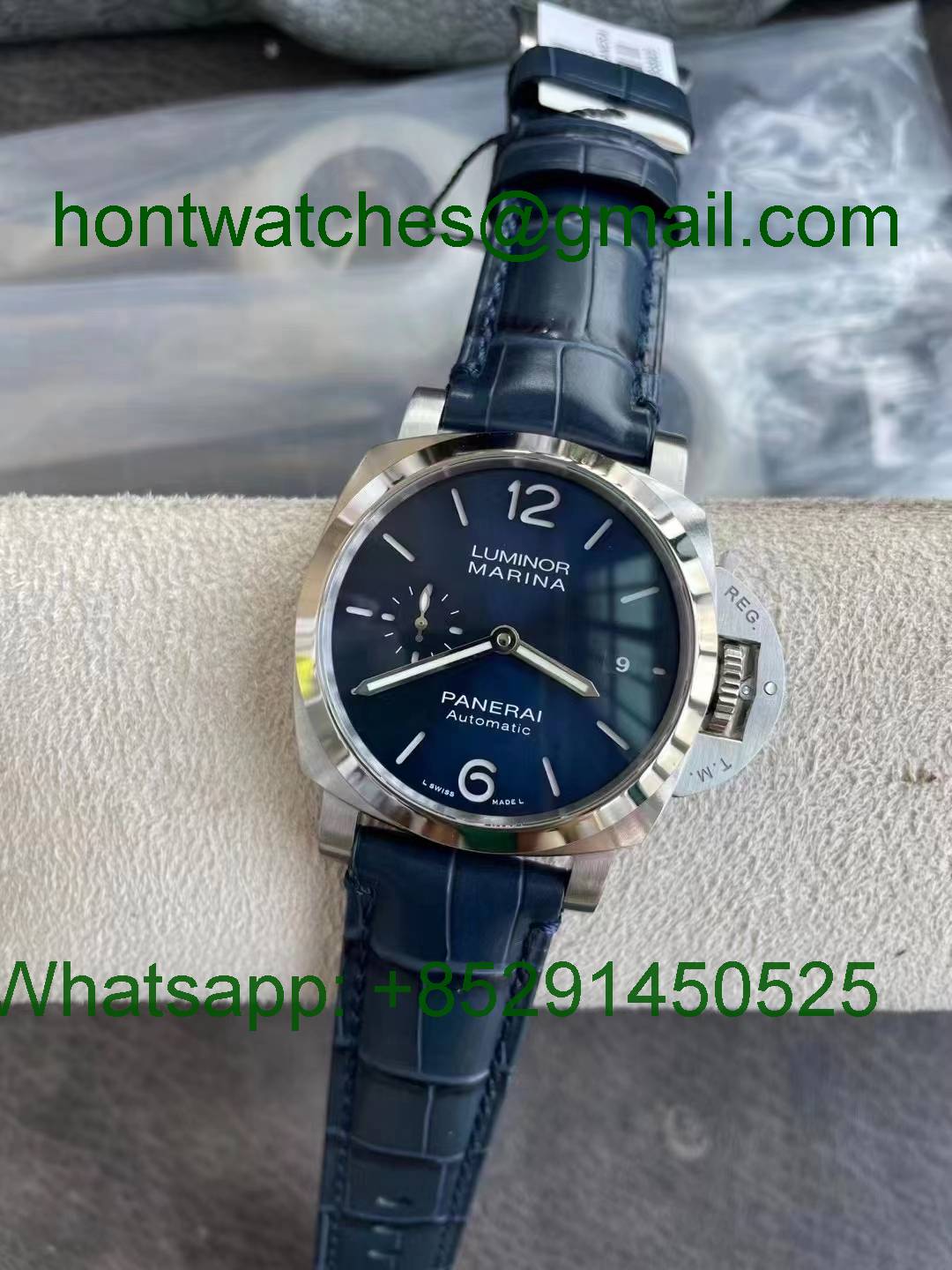 Replica Panerai Panerai PAM1313 Blue VSF 1:1 Super Clone Hontwatch Wholesale