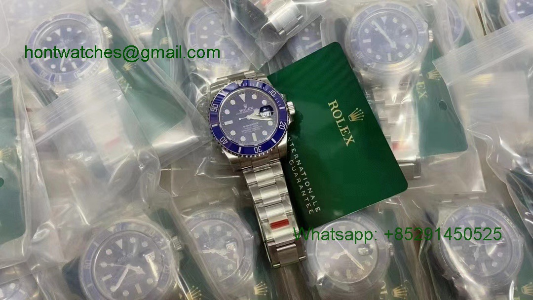 Rolex Submariner Blue 116619 VSF 1:1 Best Hontwatch Replica Watches Wholesale