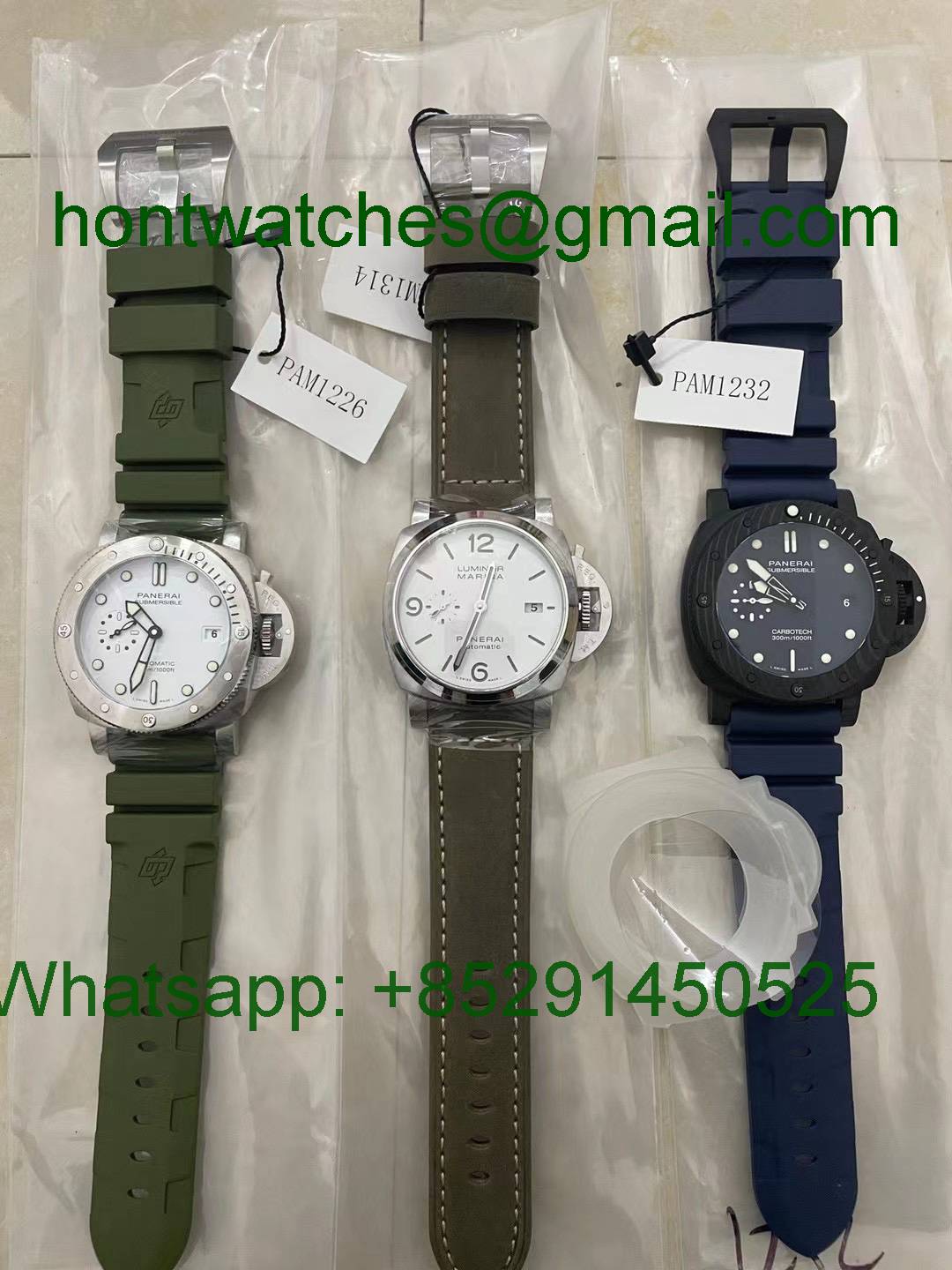 Replica Watches Wholesale Hontwatch Panerai PAM1226 VSF Watches Wholesale